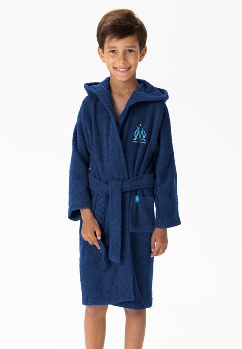 Peignoir enfant brodé 100% coton, om ruban - Kiabi