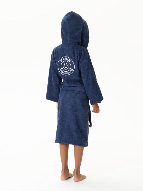 Peignoir enfant brodé 100% coton, psg parisian - Kiabi