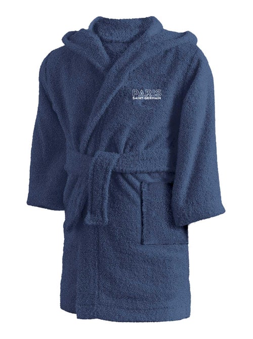 Peignoir enfant brodé 100% coton, psg parisian - Kiabi