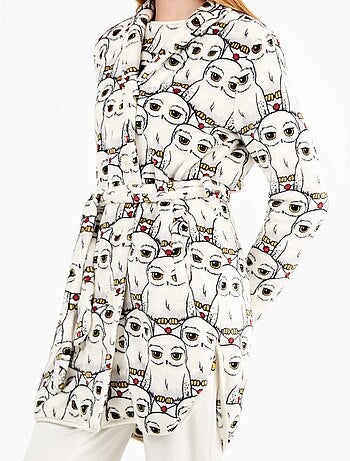 Peignoir harry potter en polaire élastique