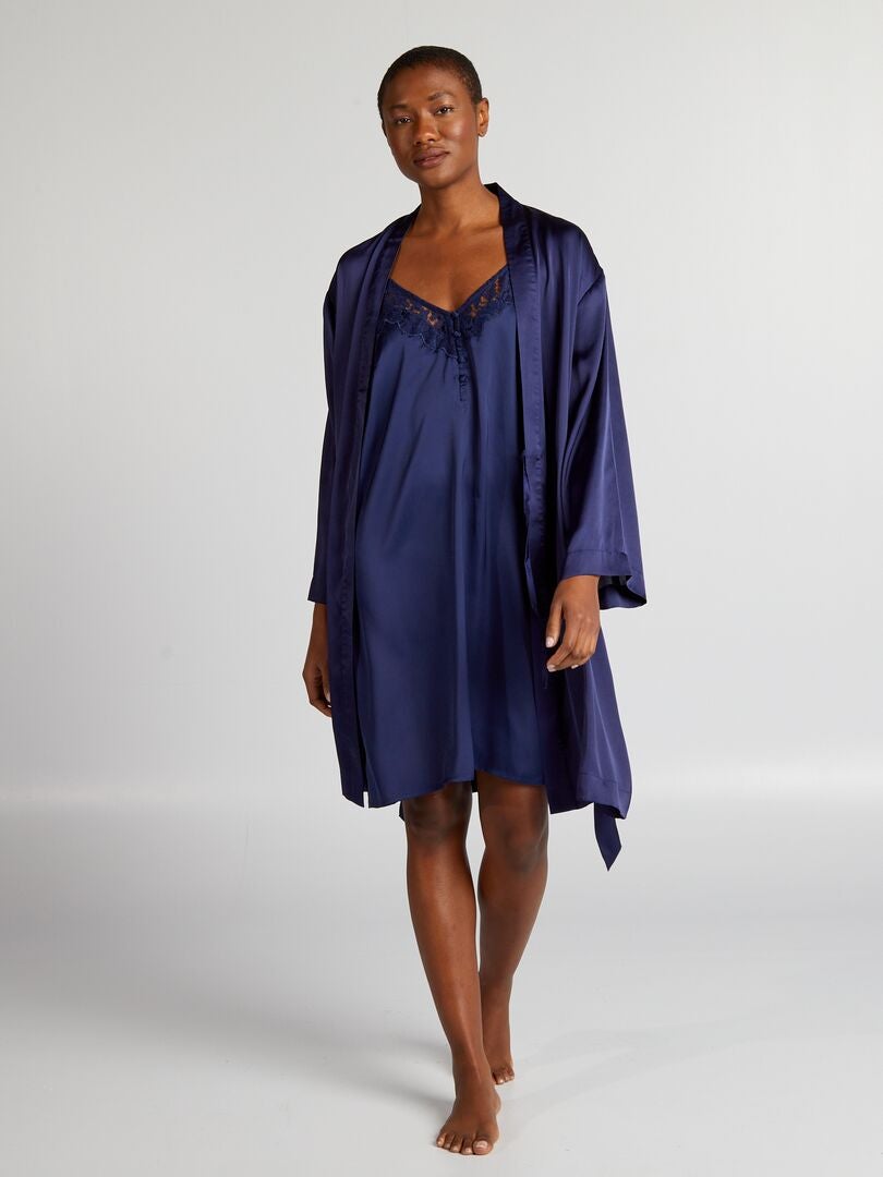 Peignoir Coton Femme Amazon Essentials Peignoir Long En Tissu Nid