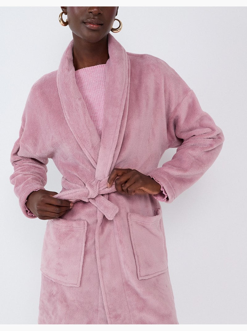 Peignoir, mo fashion Mauve lilas - Kiabi