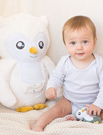 Peluche Chouette Et Son Bébé (44 Cm)