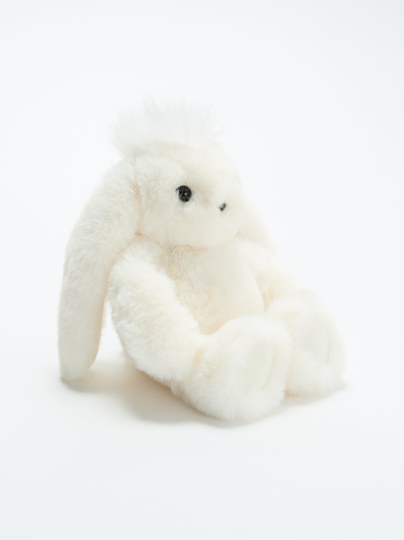 Peluche 'lapin' Blanc - Kiabi