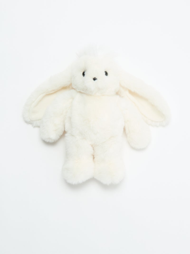 Peluche 'lapin' Blanc - Kiabi
