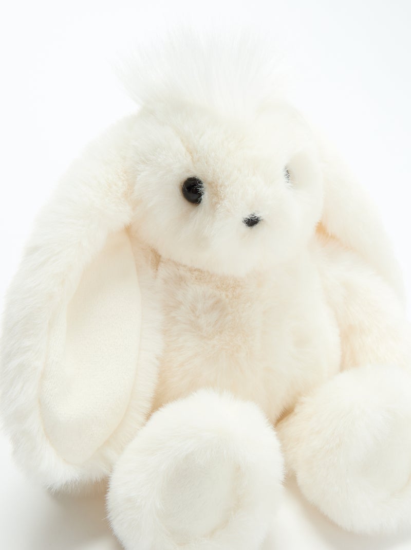 Peluche 'lapin' Blanc - Kiabi