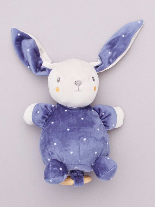 Peluche lapin musicale - Kiabi