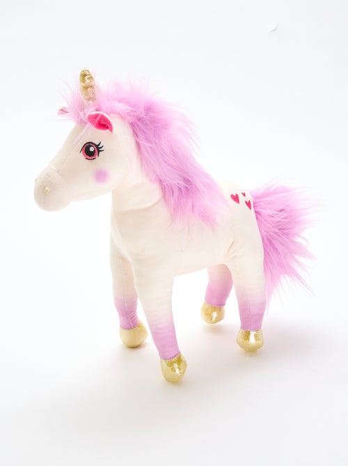 Peluche licorne - Kiabi