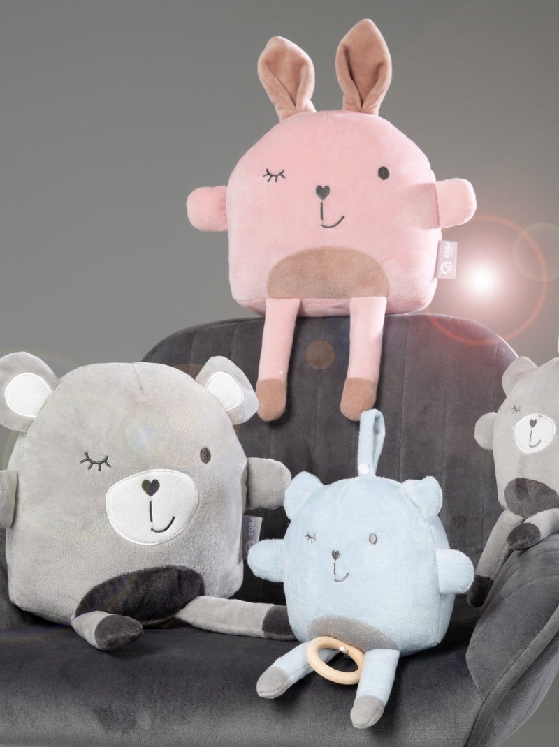 Peluche musicale apaisante ours à suspendre 'Lil Cuties' - ROBA Bleu clair - Kiabi