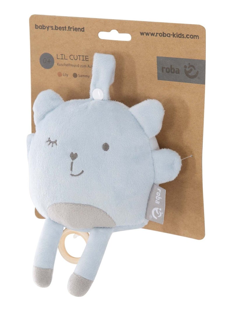 Peluche musicale apaisante ours à suspendre 'Lil Cuties' - ROBA Bleu clair - Kiabi