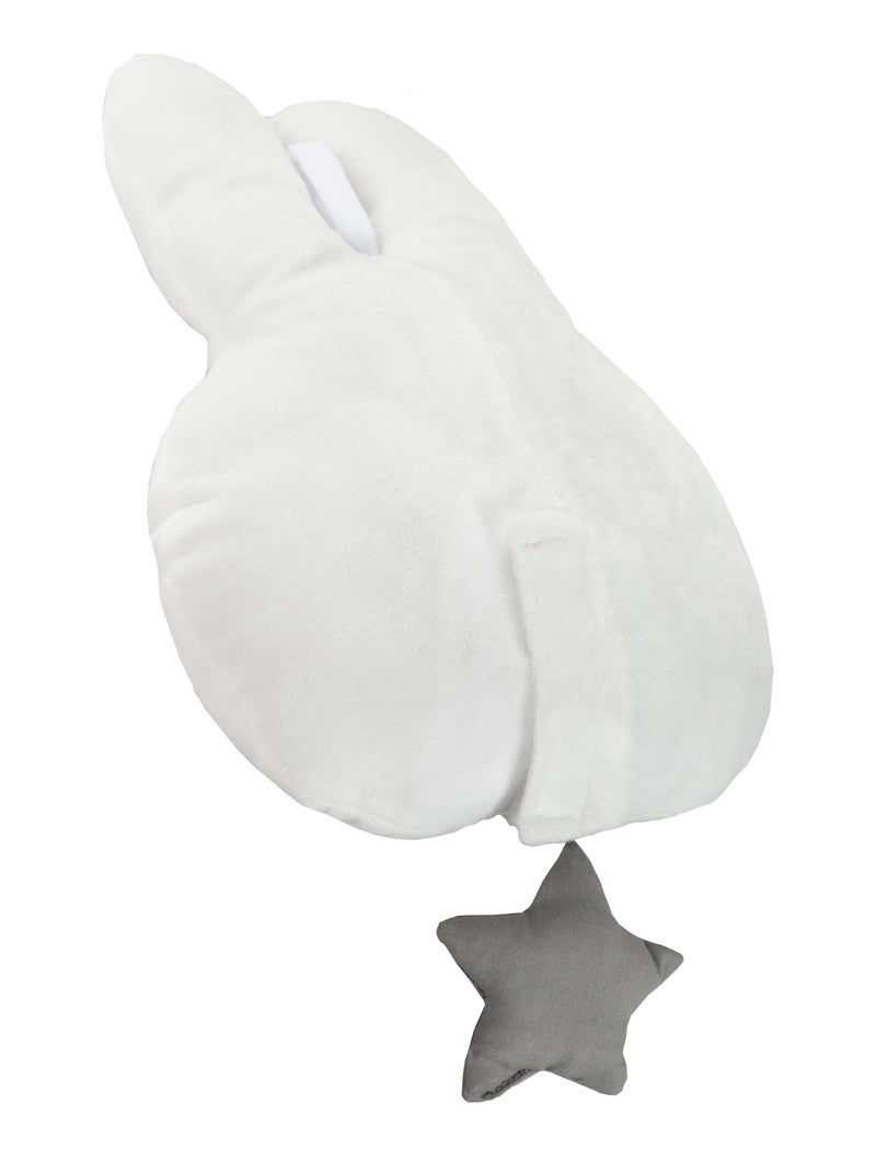 Peluche musicale avec mécanisme musical amovible 'Miffy®' - ROBA Blanc Gris - Kiabi