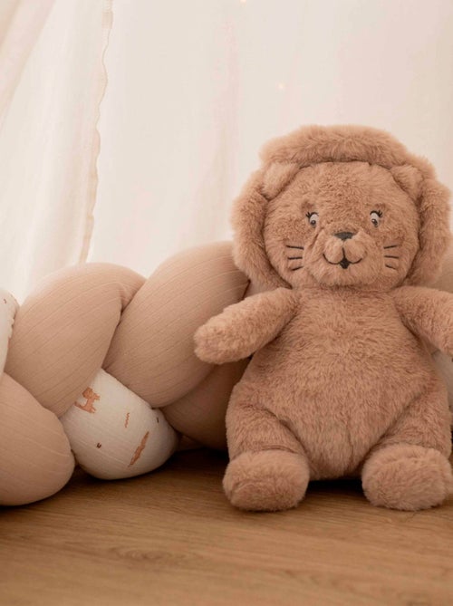 Peluche musicale bébé léo le lion - Kiabi