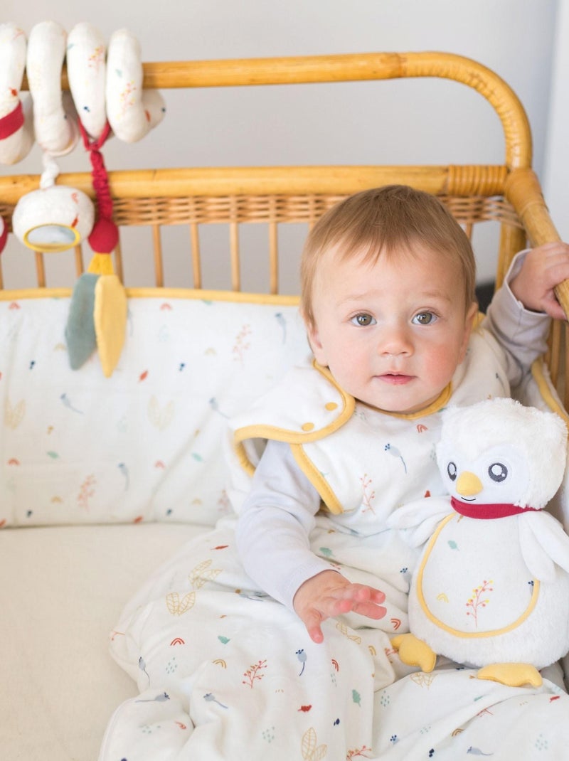 Peluche Musicale Chouette Blanc - Kiabi