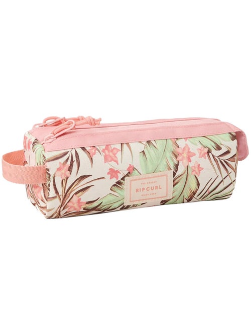 Pennenzak 2 vakken 21 cm 'Rip Curl' tropisch bloemen – Rip Curl - Kiabi Pennenzak 2 vakken 21 cm 'Rip Curl' tropisch bloemen – Rip Curl - Kiabi