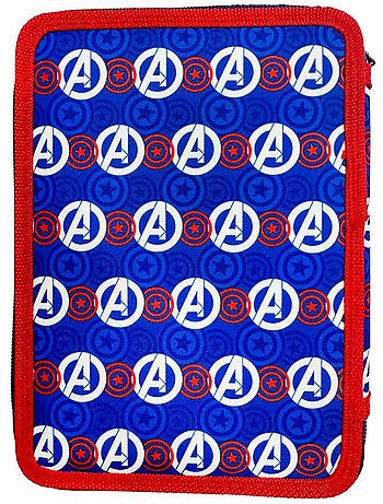 Pennenzak 'Avengers' – Gevuld Must Captain America Fight 2 vakken – 21 cm