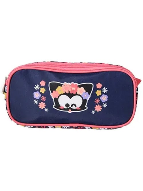 Pennenzak 'Chien en Chat' – Rechthoekig Chacha 2 vakken – 22 cm - Kiabi Pennenzak 'Chien en Chat' – Rechthoekig Chacha 2 vakken – 22 cm - Kiabi