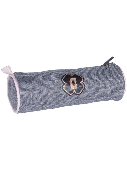 Pennenzak cylindre met ritssluiting stijl boho met glitters 22 cm Camps - Kiabi Pennenzak cylindre met ritssluiting stijl boho met glitters 22 cm Camps - Kiabi