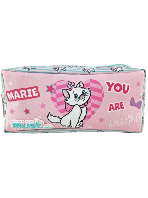 Pennenzak en canvas bedrukt Marie Disney 1 vak - Kiabi