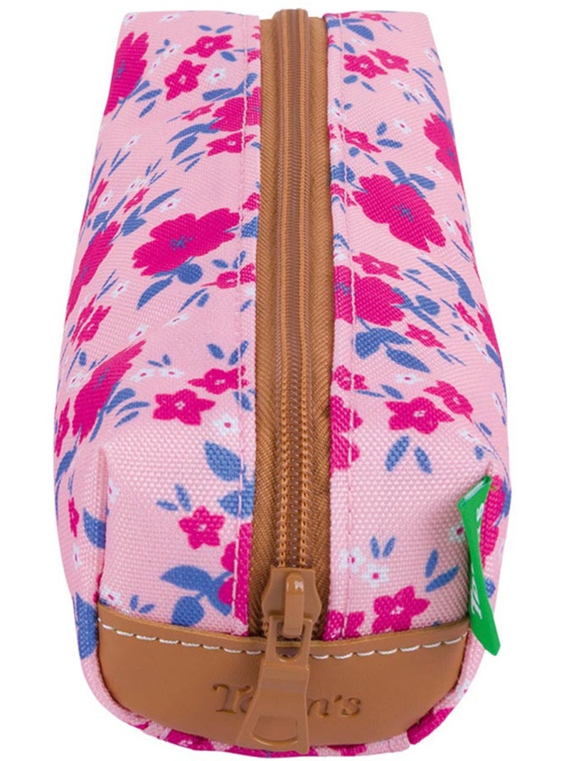 Pennenzak – Enkel 21 cm - Schoolcollectie 2027 – Tann's Roze - Kiabi