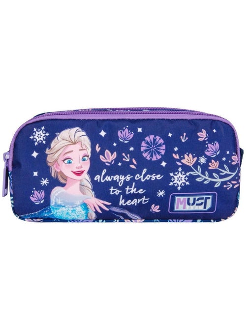 Pennenzak 'Frozen' rechthoekig met 2 vakken met ritssluiting 21 cm - Kiabi Pennenzak 'Frozen' rechthoekig met 2 vakken met ritssluiting 21 cm - Kiabi