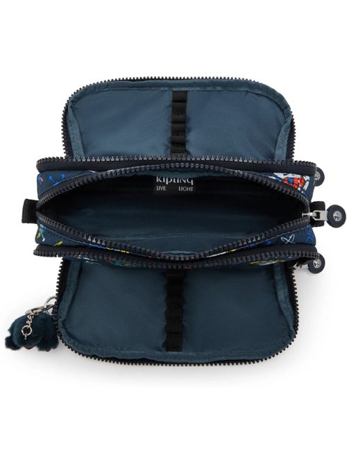 Pennenzak groot 3 vakken GITROY gerecycled polyester Kipling - Kiabi Pennenzak groot 3 vakken GITROY gerecycled polyester Kipling - Kiabi