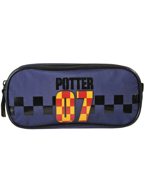 Pennenzak 'Harry Potter' – Rechthoekig 2 vakken Potter 07 – 22 cm - Kiabi