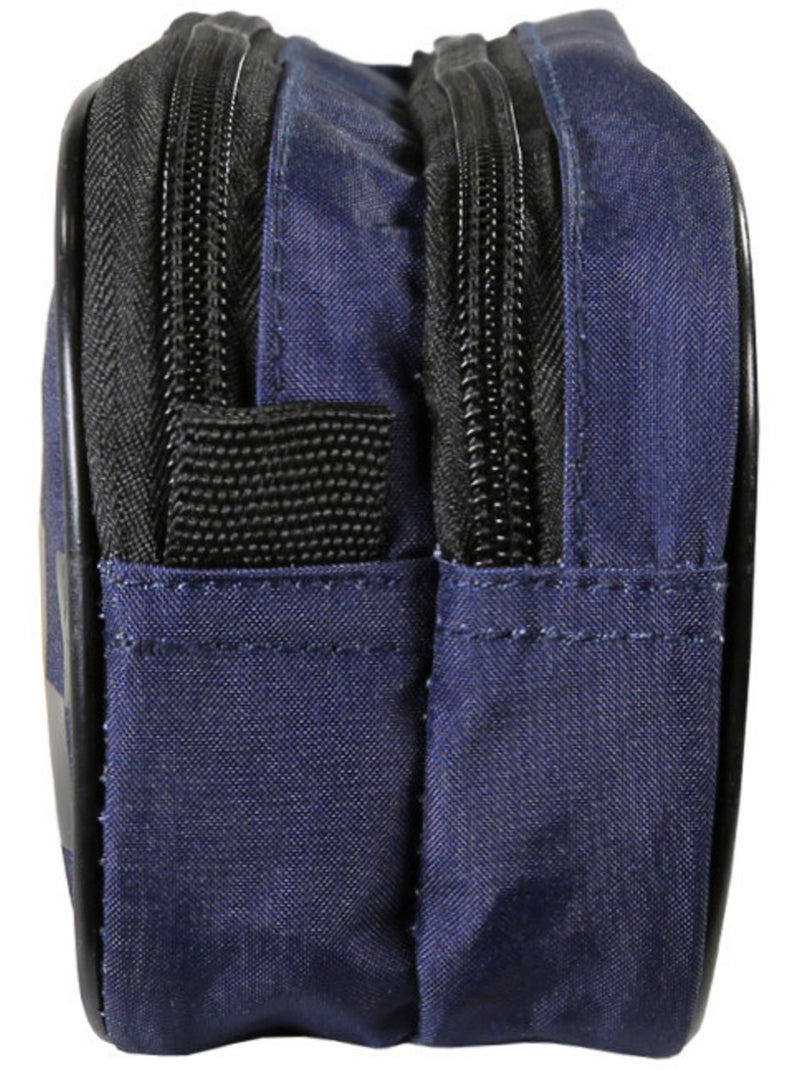 Pennenzak 'Harry Potter' – Rechthoekig 2 vakken Potter 07 – 22 cm Blauw Zwart - Kiabi