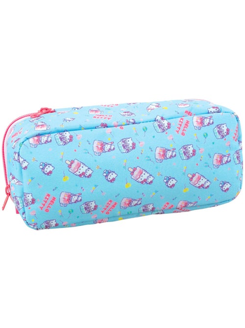 Pennenzak 'Hello Kitty' – Rechthoekig Cupcake 2 vakken – 23 cm - Kiabi Pennenzak 'Hello Kitty' – Rechthoekig Cupcake 2 vakken – 23 cm - Kiabi