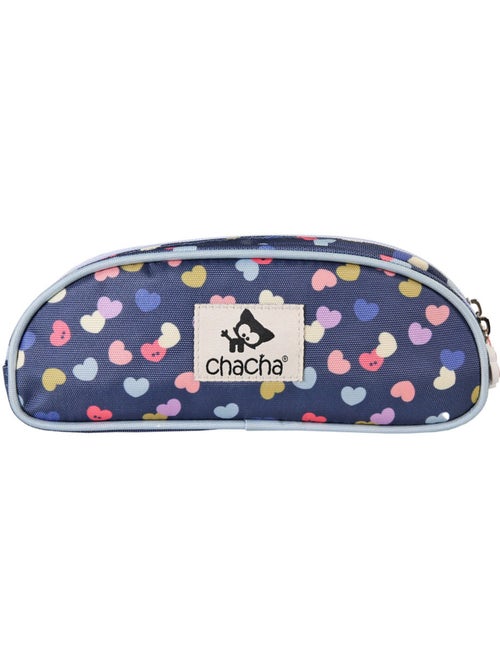 Pennenzak 'Hond en Kat' – Chacha boonvorm 2 vakken – 22 cm - Kiabi Pennenzak 'Hond en Kat' – Chacha boonvorm 2 vakken – 22 cm - Kiabi