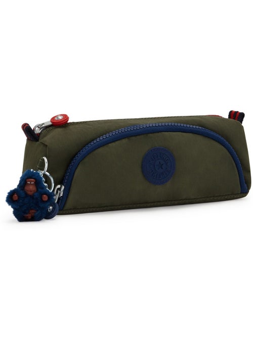Pennenzak Kipling Cute met 2 vakken met ritssluiting 22 cm - Seaweed Green Block - Kiabi Pennenzak Kipling Cute met 2 vakken met ritssluiting 22 cm - Seaweed Green Block - Kiabi