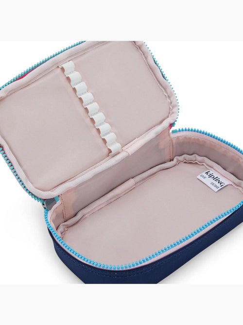 Pennenzak Kipling synthetische stof bedrukt Resort Navy - Kiabi