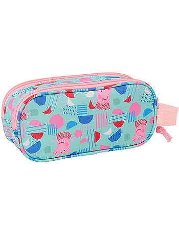Pennenzak met potloden gewatteerd 3D néoprène Peppa Pig