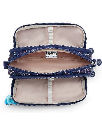 Pennenzak met potloden nylon Kipling 3 ritsen 32 houders