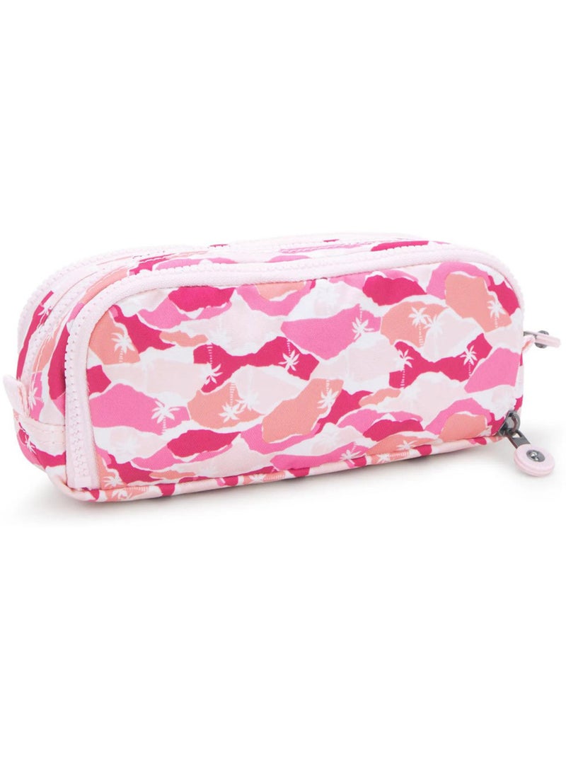 Pennenzak met potloden nylon Kipling 3 ritsen 32 houders Roze - Kiabi
