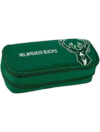 Pennenzak met ritssluiting Milwaukee Bucks NBA – 23 cm – 2 vakken – NBA