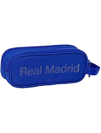 Pennenzak met vakken met ritssluiting Real Madrid Safta 21 x 8 x 6 cm