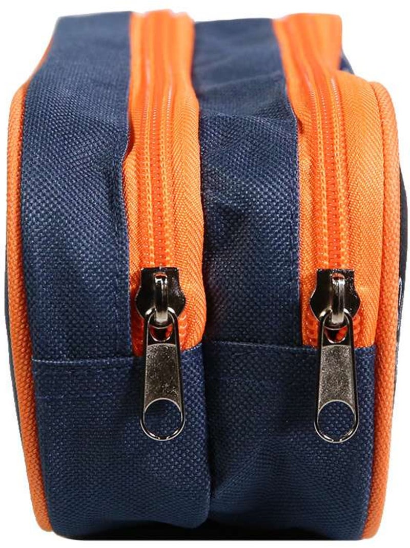 Pennenzak – rechthoekig Dinosaurus Vorax 23 cm Blauw - Kiabi