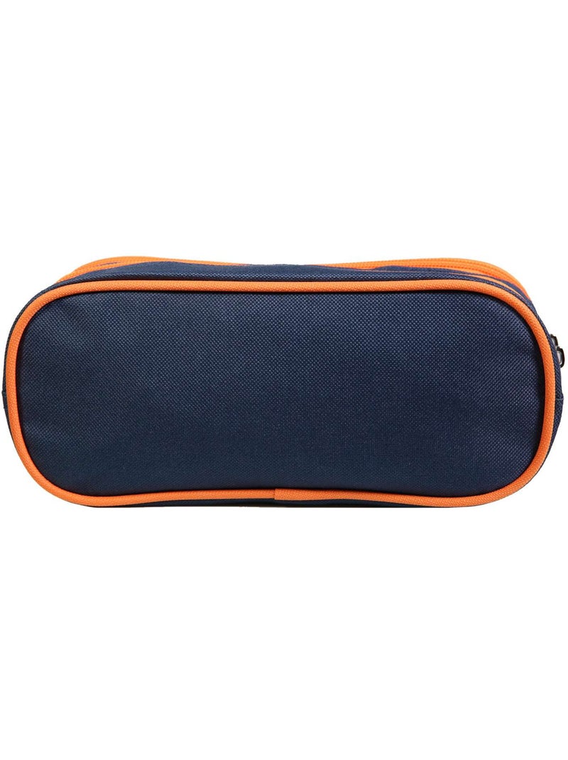 Pennenzak – rechthoekig Dinosaurus Vorax 23 cm Blauw - Kiabi