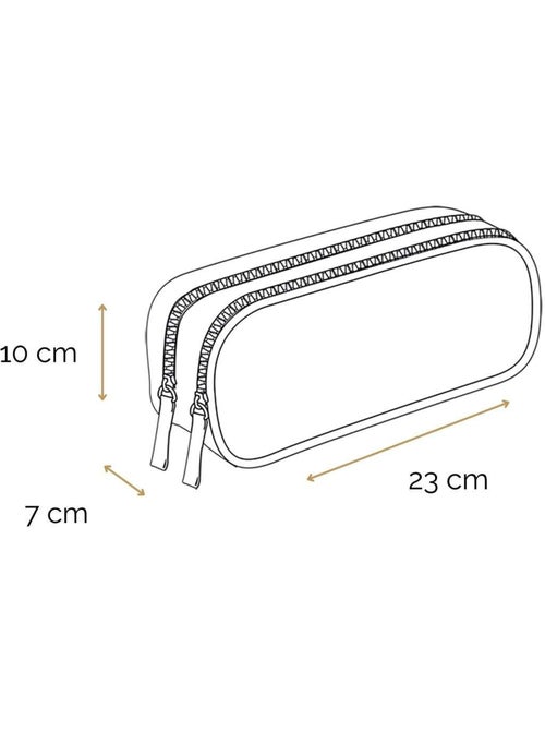 Pennenzak – rechthoekig dinosaurus vorax 23 cm - Kiabi Pennenzak – rechthoekig dinosaurus vorax 23 cm - Kiabi
