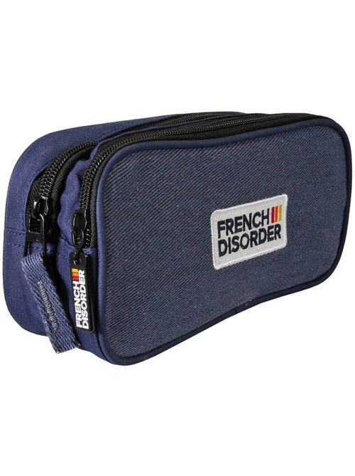 Pennenzak – Rechthoekig FRENCH DISORDER 2 vakken – 22 cm – CMP - Kiabi Pennenzak – Rechthoekig FRENCH DISORDER 2 vakken – 22 cm – CMP - Kiabi