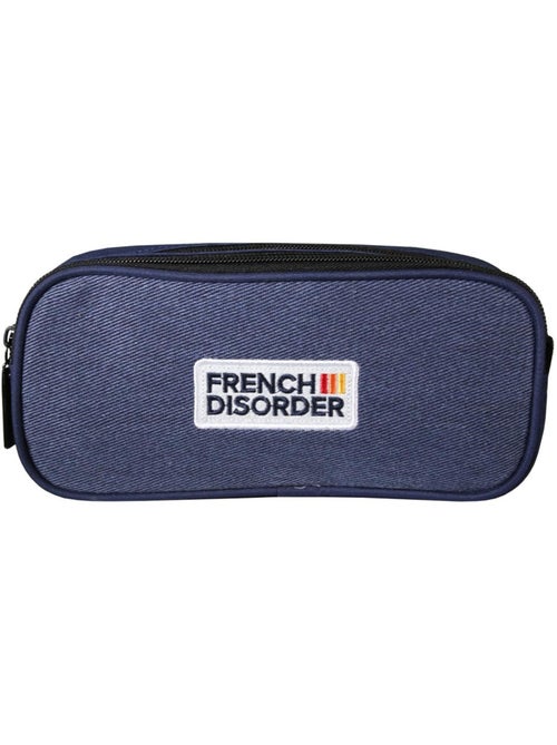 Pennenzak – Rechthoekig FRENCH DISORDER 2 vakken – 22 cm – CMP - Kiabi Pennenzak – Rechthoekig FRENCH DISORDER 2 vakken – 22 cm – CMP - Kiabi