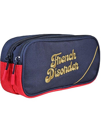 Pennenzak – Rechthoekig FRENCH DISORDER 2 vakken – 22 cm – CMP