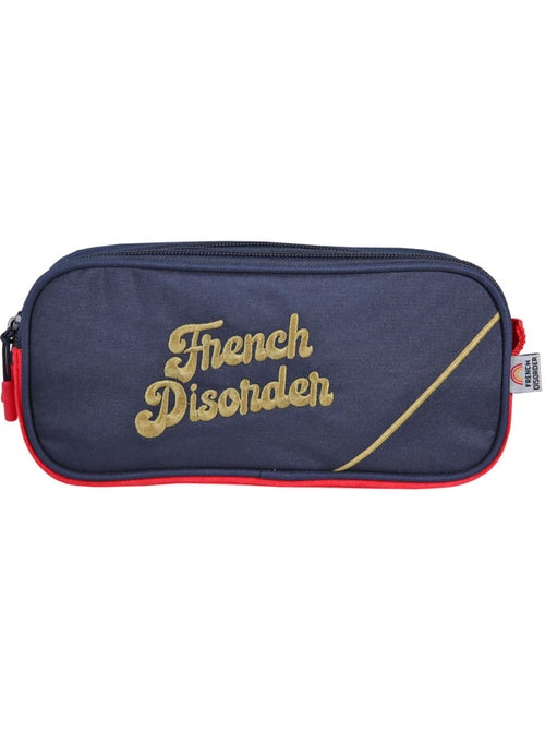 Pennenzak – Rechthoekig FRENCH DISORDER 2 vakken – 22 cm – CMP - Kiabi Pennenzak – Rechthoekig FRENCH DISORDER 2 vakken – 22 cm – CMP - Kiabi