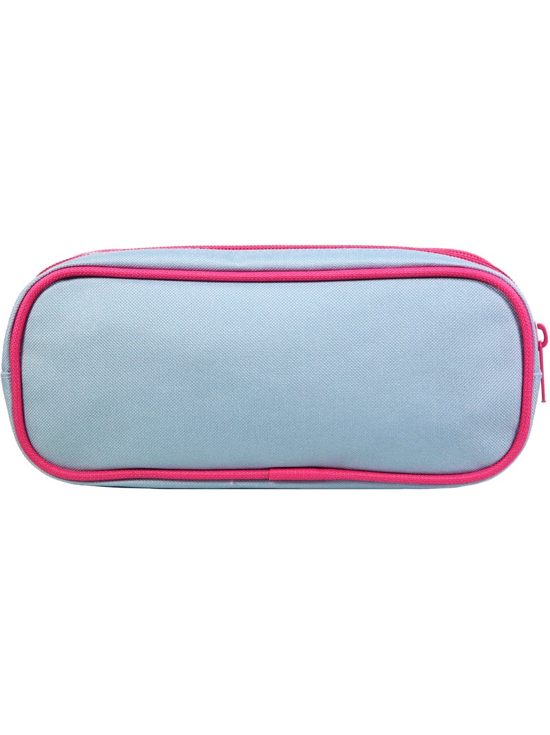 Pennenzak – rechthoekig Lili lou Kat 23 cm Roze - Kiabi