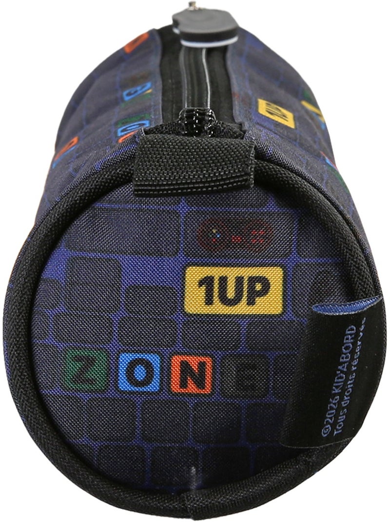 Pennenzak – Rond – 22 cm – kip Marineblauw - Kiabi