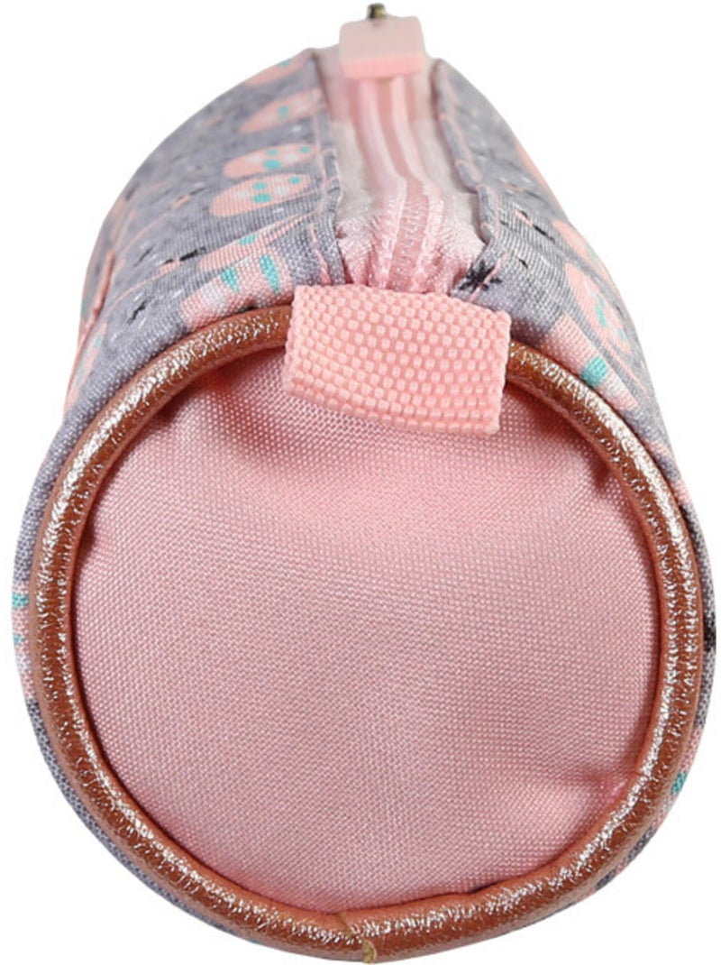 Pennenzak – Rond – 22 cm – kip Rozegrijs Grijs - Kiabi