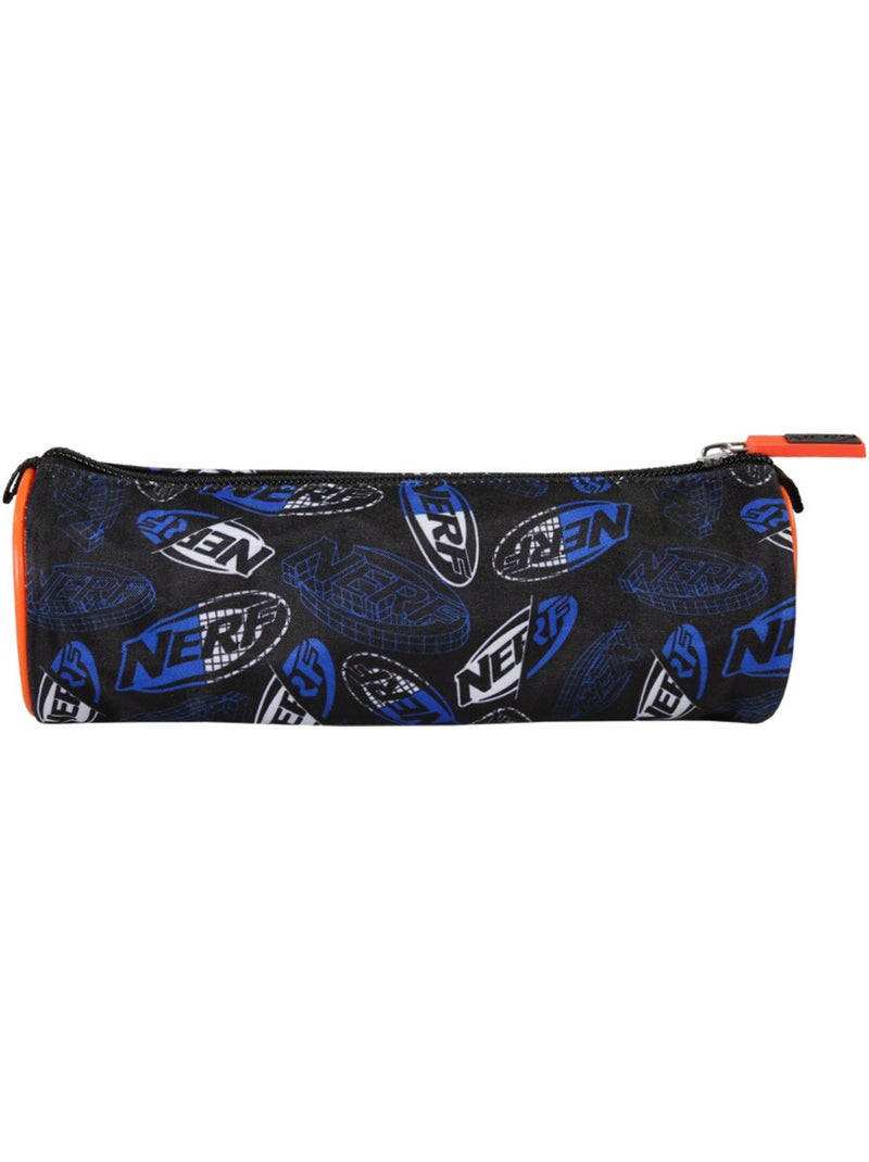 Pennenzak – Rond – 22 cm – Nerf Zwart Oranje - Kiabi