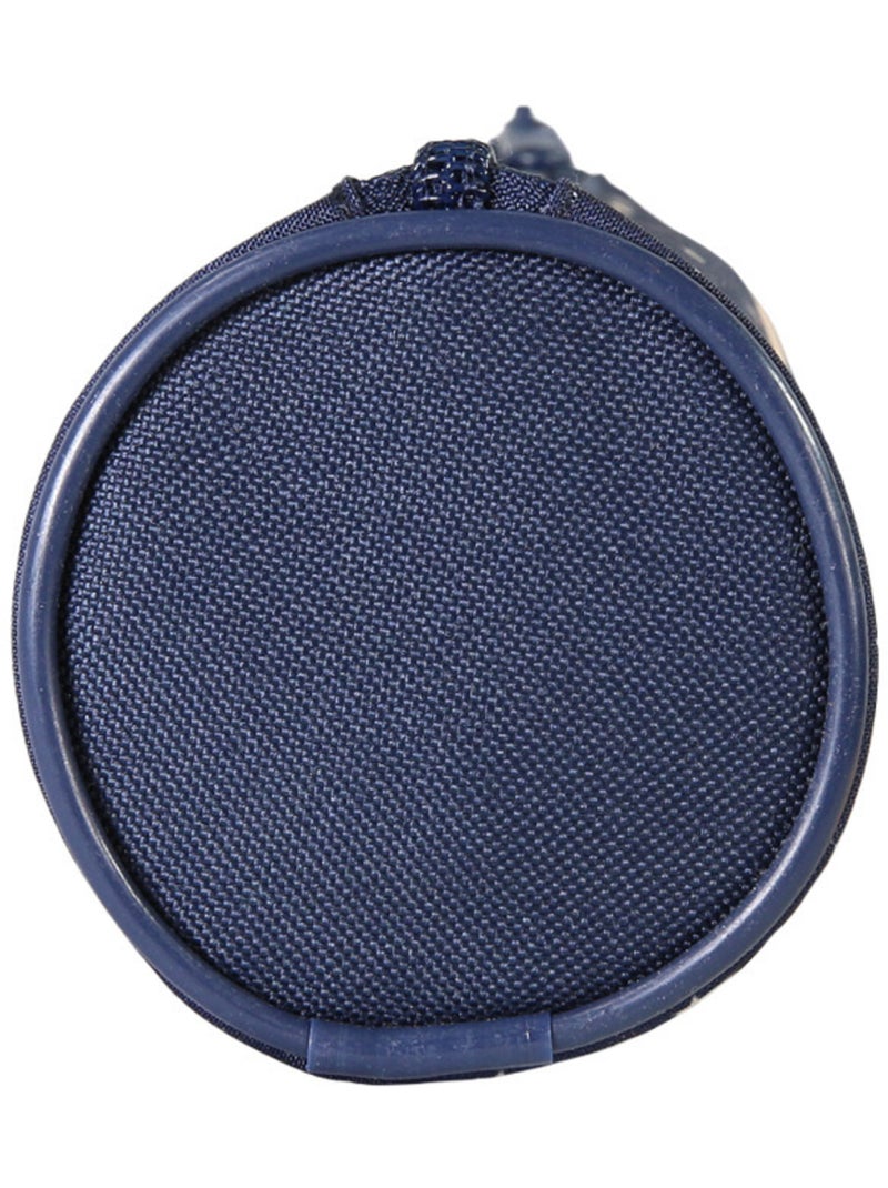 Pennenzak – rond Cybel Paard 22 cm Blauw - Kiabi