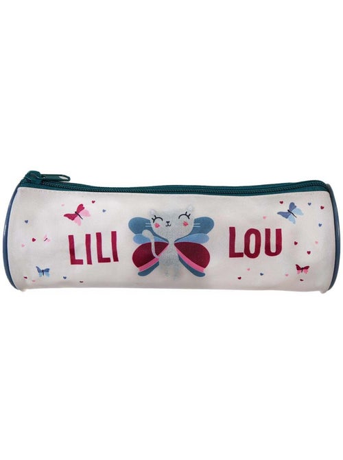 Pennenzak – rond Lili Lou Kat Vlinders 22 CM - Kiabi Pennenzak – rond Lili Lou Kat Vlinders 22 CM - Kiabi