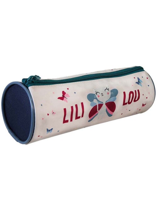 Pennenzak – rond Lili Lou Kat Vlinders 22 CM - Kiabi Pennenzak – rond Lili Lou Kat Vlinders 22 CM - Kiabi